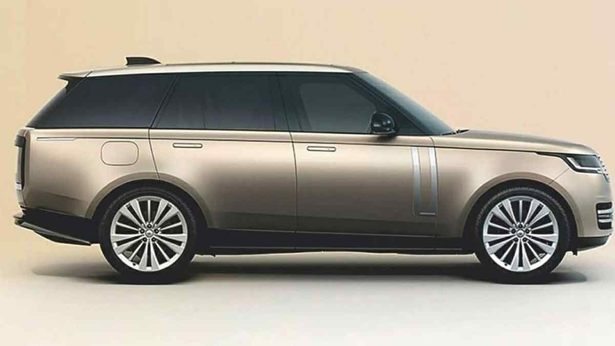 Yeni 2022 Range Rover Tanıtım Öncesi Görüntüleri Sızdırıldı