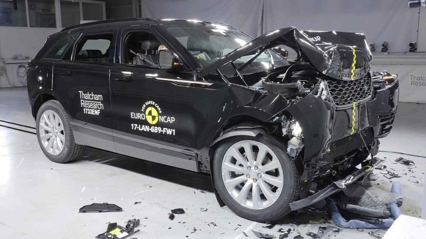Range Rover Velar Çarpışma Testi Sonuçları