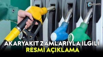 Akaryakıt Zamlarıyla Ilgili Resmi Açıklama Yapıldı