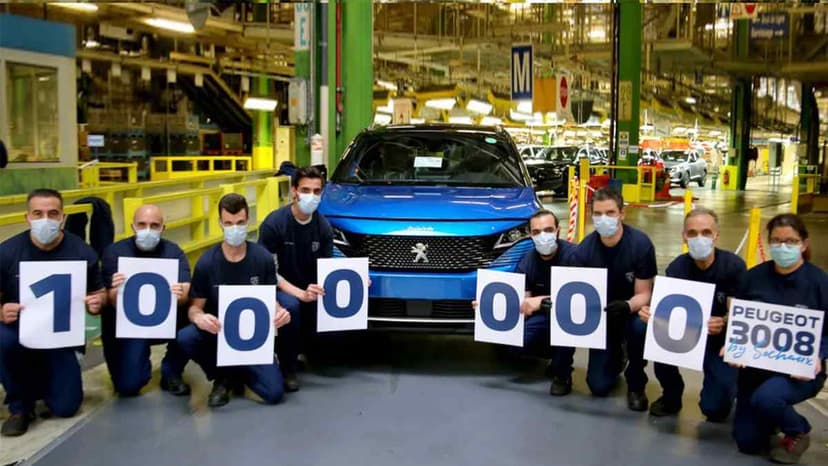 Peugeot Suv 3008'In Üretimi 5 Yılda 1 Milyona Ulaştı