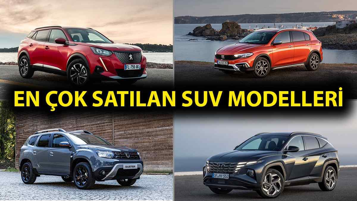 Kasım Ayında En Çok Satılan Suv Modelleri Açıklandı