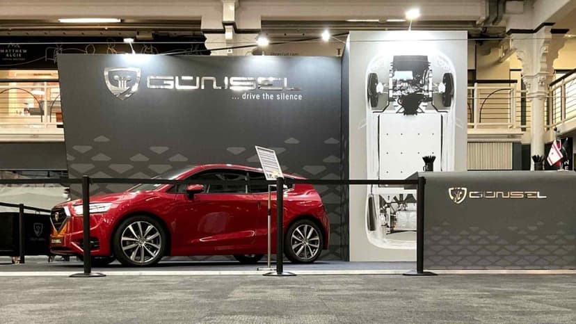 Yerli Otomobil Günsel B9 Londra'da Görücüye Çıktı