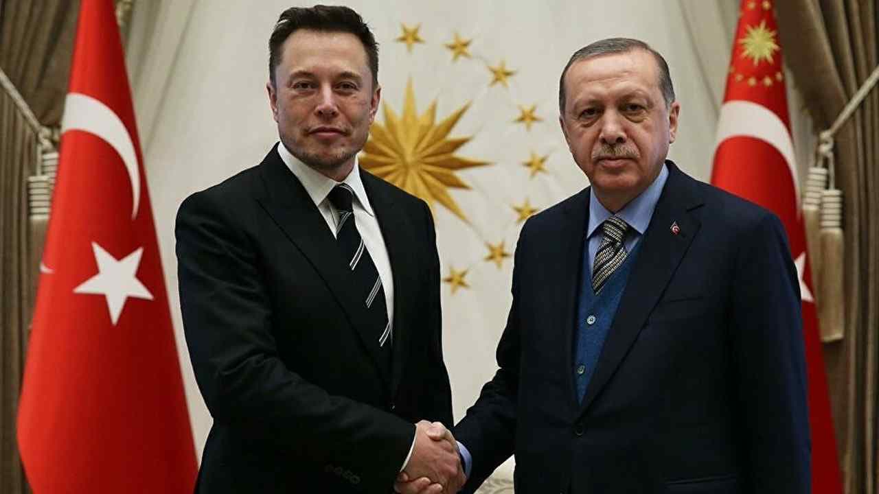 Cumhurbaşkanı Erdoğan, Elon Musk İle Görüştü