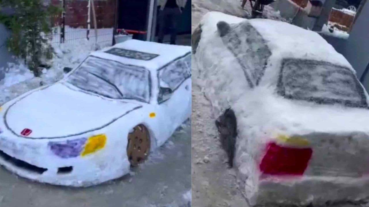 Kardan Araba Yapıp 65 Bin Tl’den Satışa Çıkardı