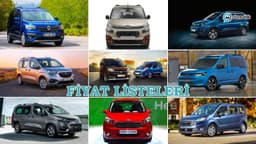 Doblo, Connect, Rifter, Express, Caddy, Berlingo, Proace, Combo, Fiorino ve Courier Ocak 2022 Fiyat Listesi