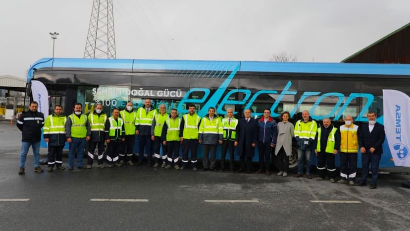 Temsa'nın Elektrikli Otobüsü Avenue Electron İstanbul'da Test Ediliyor
