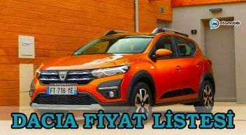 Dacia Mart 2022 Fiyat Listesi Açıklandı