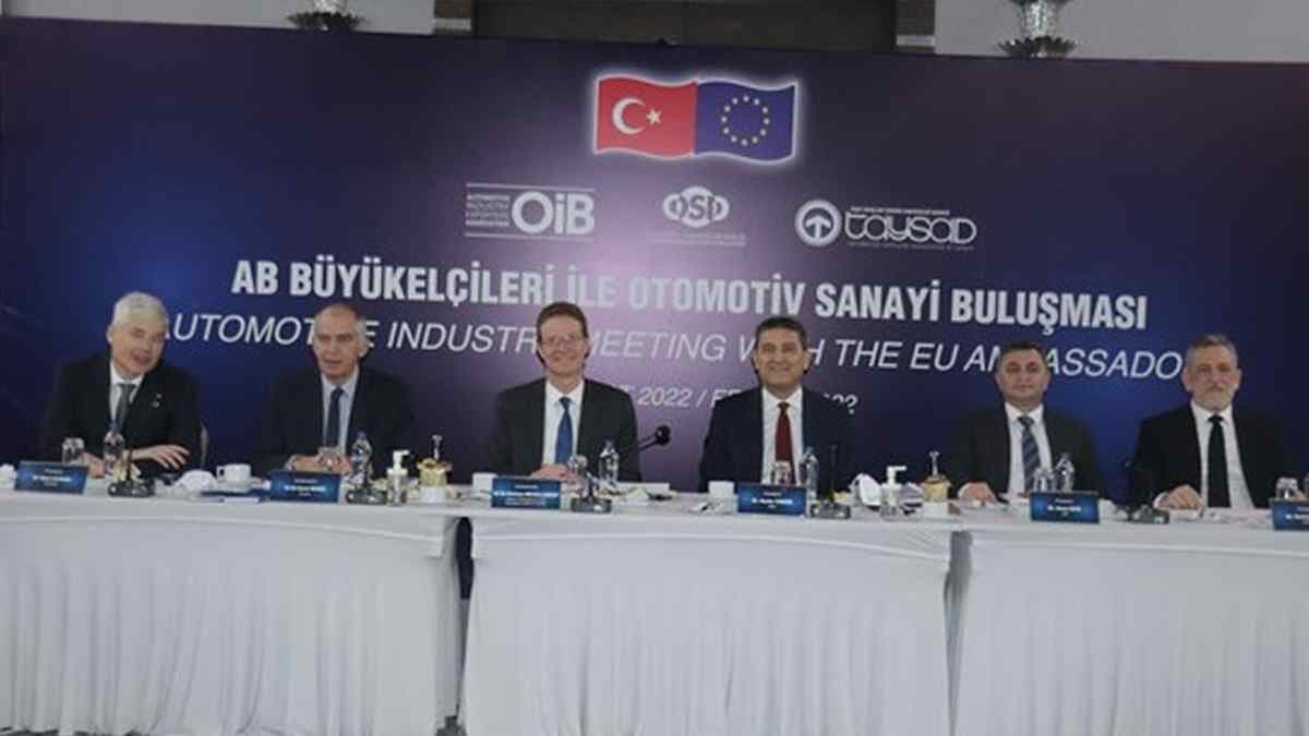 Türk Otomotiv Sanayi, Ab Büyükelçileri İle Buluştu