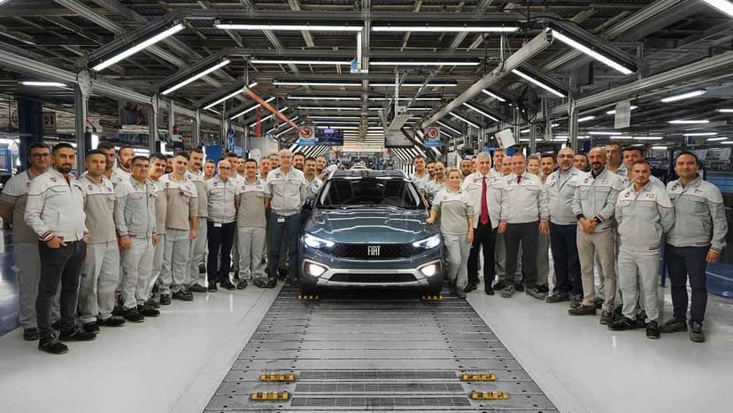 Tofaş Fabrikasında 1 Milyonuncu Fiat Egea Üretildi