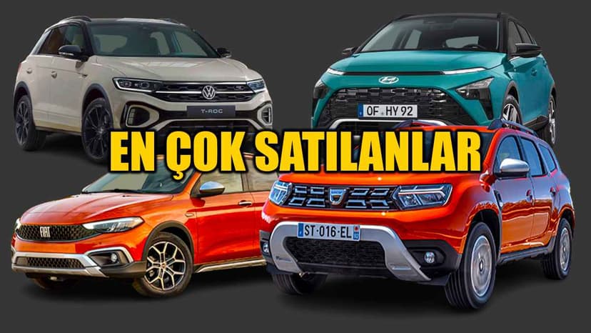 2022'Nin En Çok Satılan Suv Modelleri Açıklandı