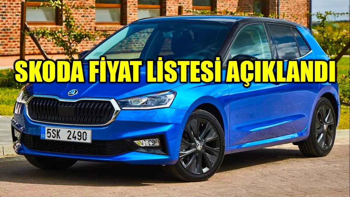 Ötv Düzenlemesinin Ardından Kasım 2022 Skoda Fiyat Listesi Açıklandı