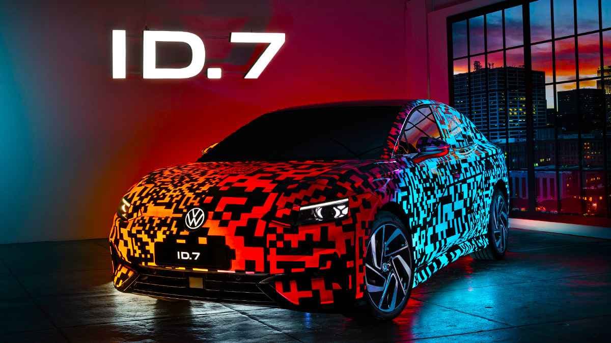 Volkswagen, Yeni Elektrikli Sedanı Id.7’Yi Ces 2023’Te Tanıttı