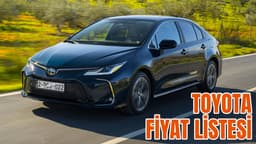 Toyota Mayıs 2023 Fiyat Listesi Açıklandı
