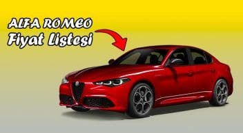 Alfa Romeo Haziran 2023 Fiyat Listesi