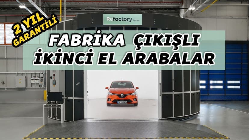 Fabrika Çıkışlı Yenilenmiş İkinci El Arabalar!