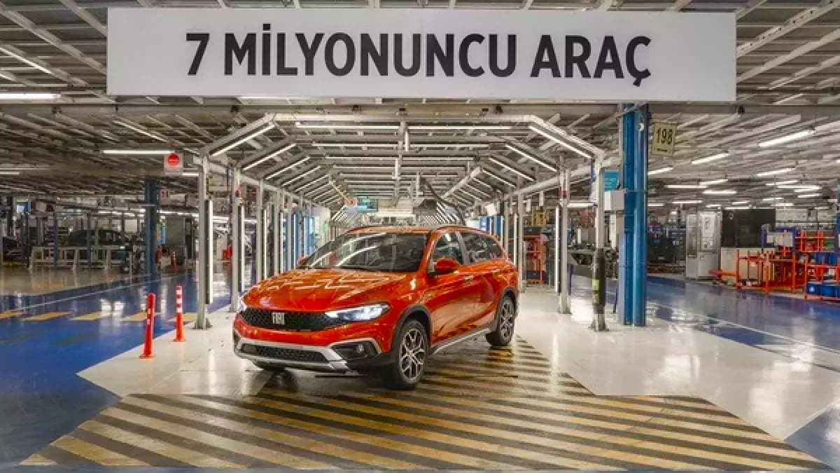 Tofaş, 7 Milyonuncu Aracını Üretti!