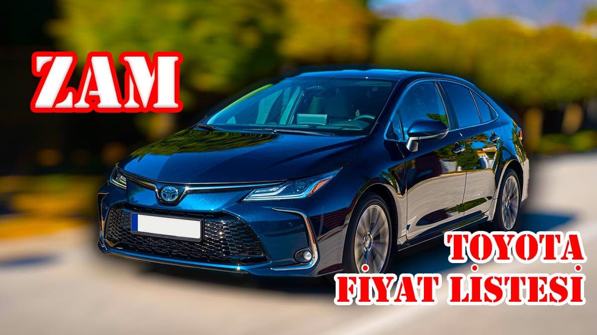 Toyota Temmuz 2023 Fiyat Listesi Açıklandı