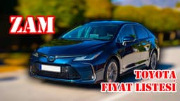 Toyota Temmuz 2023 Fiyat Listesi Açıklandı