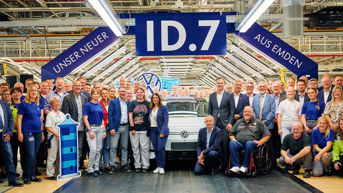 Volkswagen Id.7’Nin Üretimi Başladı!