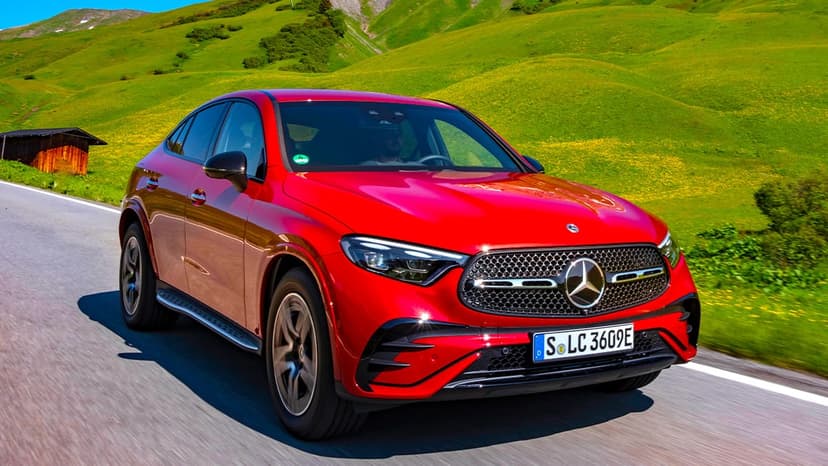 Yeni Mercedes Glc Coupe Yenilenen Tasarımıyla Türkiye'de!