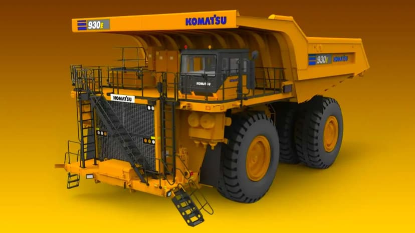 Gm ve Komatsu Çevre Dostu Maden Kamyonları Üzerinde Çalışıyor!