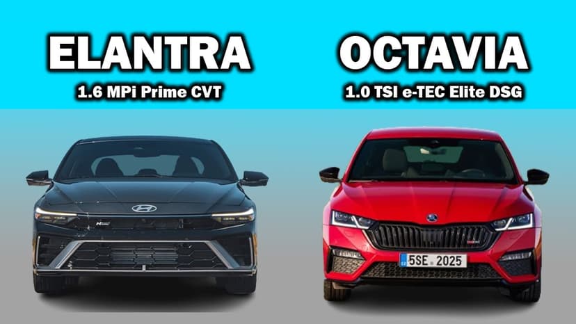 Hyundai Elantra 1.6 Mpi ve Skoda Octavia 1.0 Tsi E-Tec Karşılaştırması