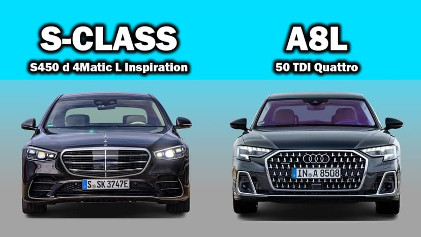 Lüks Sedanların Karşılaştırması: Mercedes-Benz S450 D 4Matic L Inspiration ve Audi A8L 50 Tdi Quattro