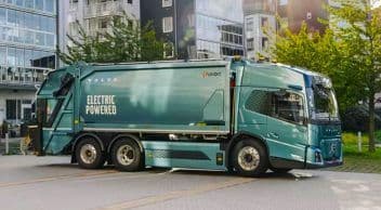 Volvo’nun Elektrikli Çöp Kamyonu Fm Low Entry Tanıtıldı!