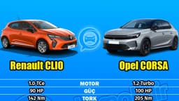Renault Clio Vs Opel Corsa Karşılaştırması: Clio 1.0 Tce ve Corsa 1.2 Turbo