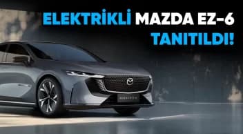 Mazda Ez-6 Yeni Elektrikli Sedan