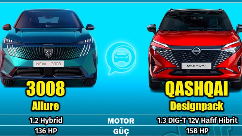 Yeni Peugeot 3008 Ve Yeni Nissan Qashqai: Hangi Suv'u Tercih Edersiniz?