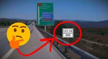 Yol Kenarlarında Gördüğümüz Küçük Beyaz Tabela ne İşe Yarıyor?