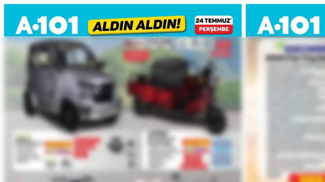 A101 Elektrikli Araba Satacak!