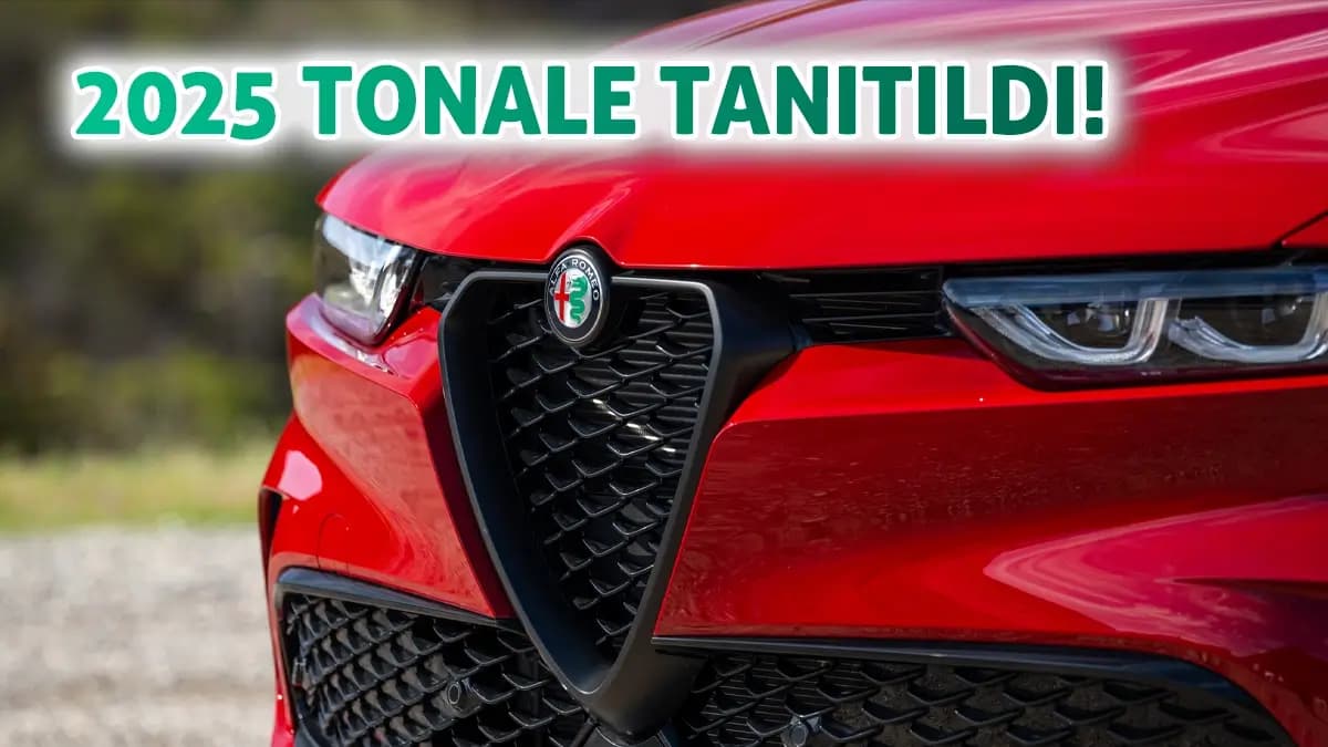 Yeni 2025 Alfa Romeo Tonale Tanıtıldı!