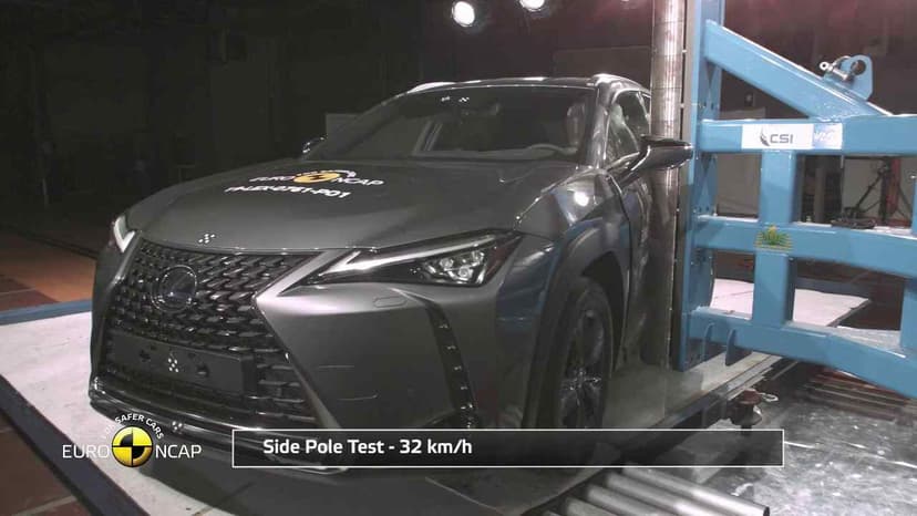 2019 Lexus Ux Çarpışma Testi Yayınlandı