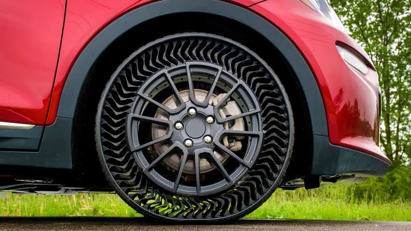 Gm ve Michelin Havasız Tekerlekleri Kullanıma Sokacak