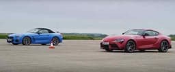 Bmw Z4 Vs Toyota Supra Drag Yarışı