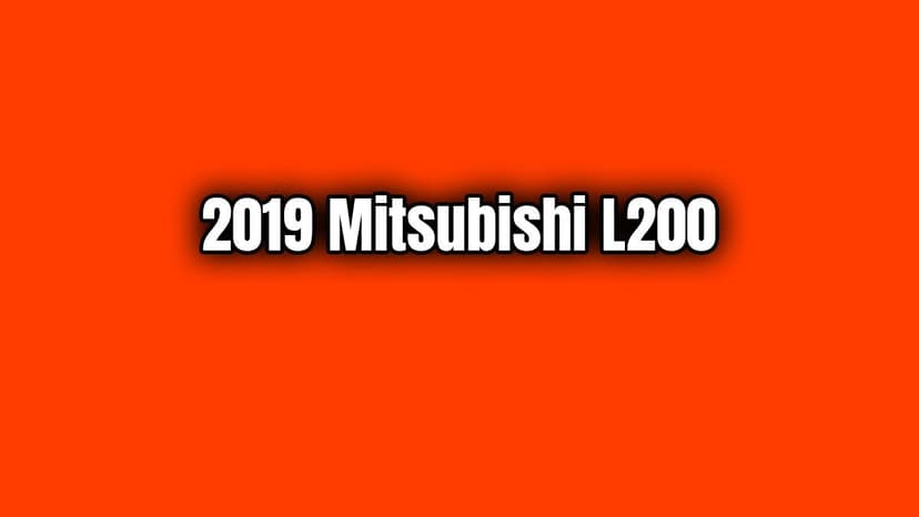 Makyajlı 2019 Mitsubishi L200 Özellikleri ve Fiyatı Açıklandı