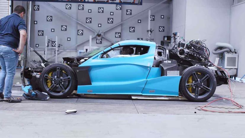 Rimac C_Two Çarpışma Testleri