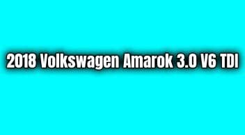 2018 Volkswagen Amarok 3.0 V6 Tdi Özellikleri