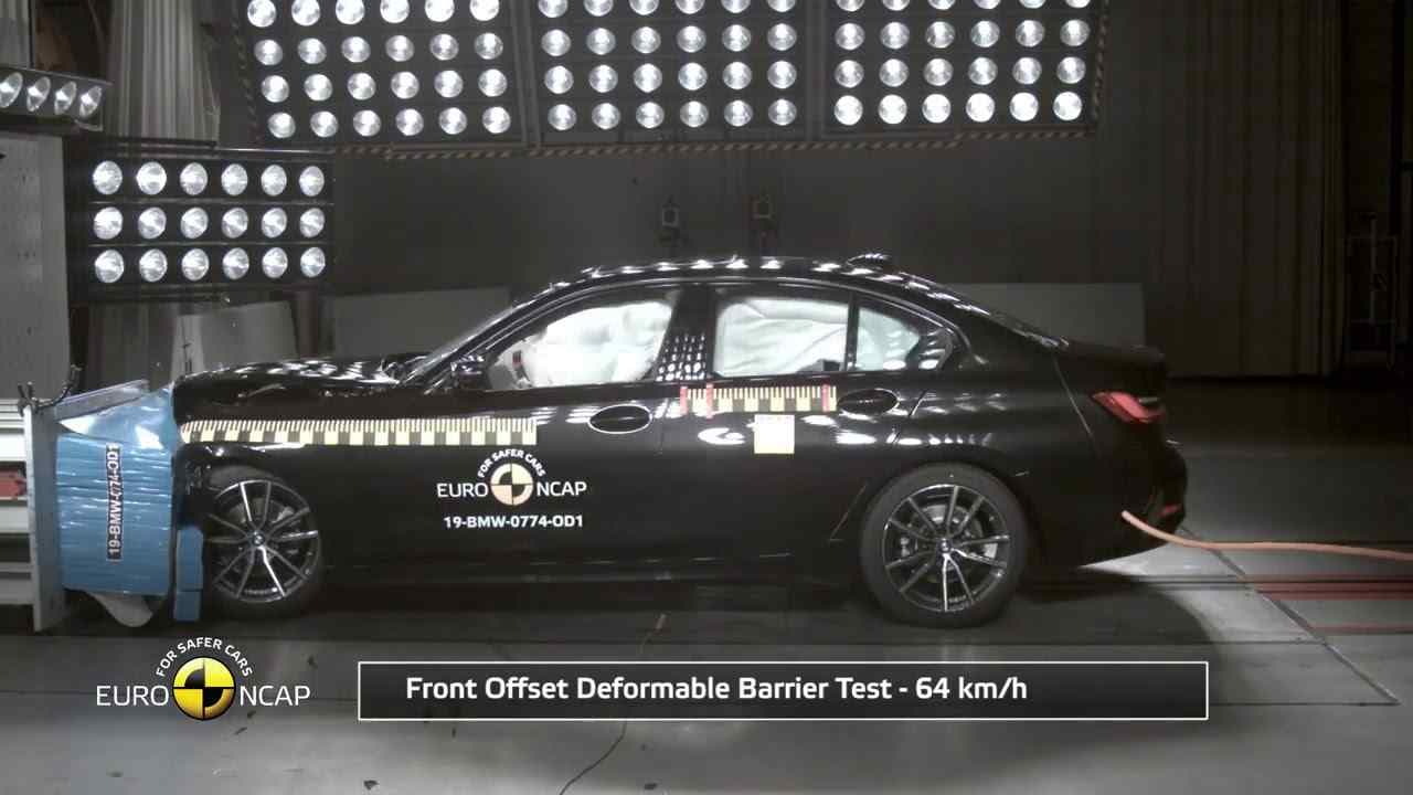 Yeni 2019 Bmw 3 Serisi Çarpışma Testi