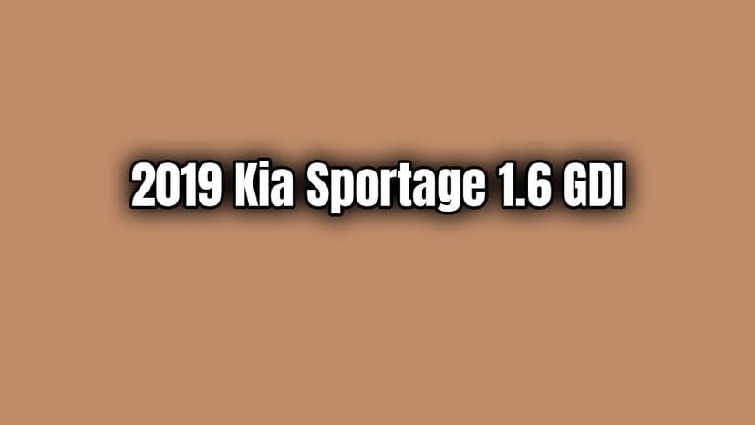 2019 Kia Sportage 1.6 Gdi Özellikleri