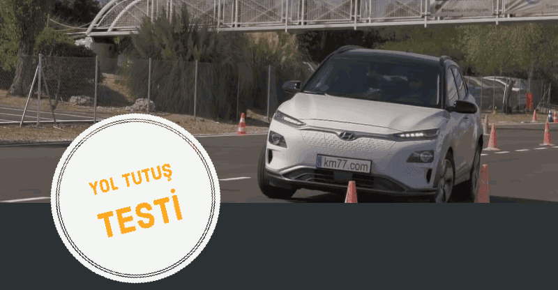 Elektrikli 2018 Hyundai Kona Yol Tutuş Testi