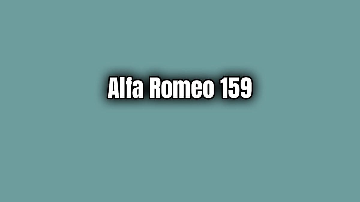 Alfa Romeo 159 1.9 Jtd Özellikleri
