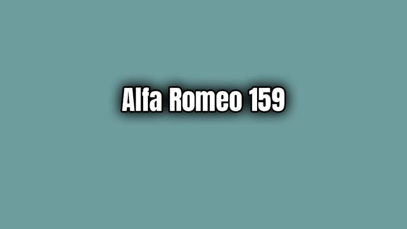 Alfa Romeo 159 1.9 Jtd Özellikleri
