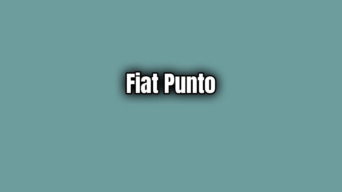 Fiat Punto 1.3 Multijet Özellikleri