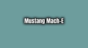 Ford’un Yeni Elektrikli Suv’si Mustang Mach-E