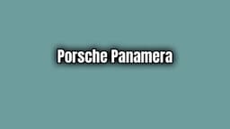 2020 Porsche Panamera Turbo S 4.0 V8
