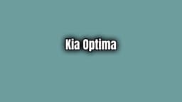 2021 Kia Optima Özellikleri