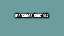 2020 Mercedes-Benz Gla Özellikleri